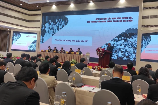 Hội thảo là hoạt động nằm trong chuỗi các hoạt động kỷ niệm 80 năm ra đời Đề cương về Văn hóa Việt Nam (1943-2023).