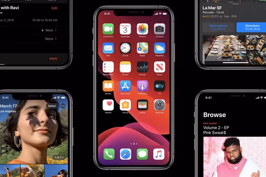 iOS 13. Ảnh minh họa: MacWorld
