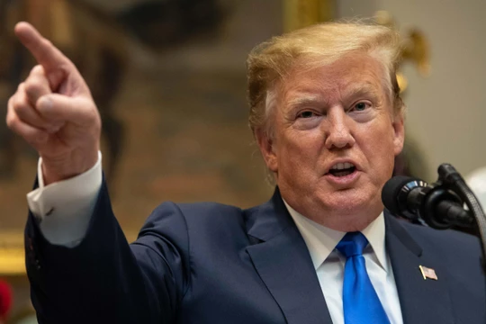 Tổng thống Mỹ Donald Trump đã nhiều lần đề cập tới tầm quan trọng của công nghệ 5G trong phát triển các ngành nghề, đem về thêm doanh thu và việc làm cho nước Mỹ. Ảnh: NY Post