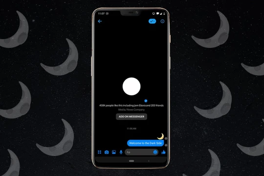 Giao diện tối (Dark Mode) giúp thiết bị sử dụng màn Amoled tiết kiệm năng lượng. Ảnh: GadgetMatch