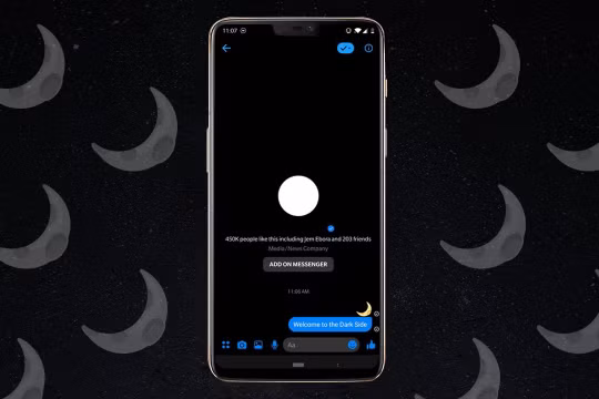 Giao diện tối (Dark Mode) giúp thiết bị sử dụng màn Amoled tiết kiệm năng lượng. Ảnh: GadgetMatch