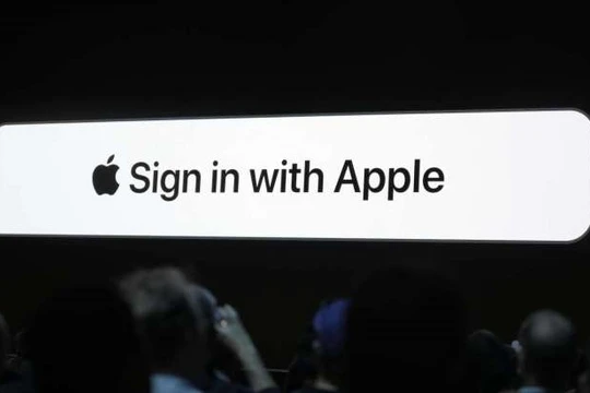 Sign In with Apple được "Táo khuyết" giới thiệu lần đầu tại WWDC19. Ảnh: TechCrunch