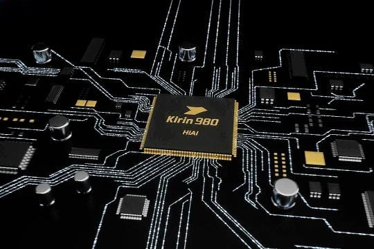 Bộ vi xử lý Kirin 980 dành cho smartphone Huawei do công ty con HiSilicon thiết kế và được một công ty Đài Loan khác sản xuất. Ảnh: Expert Review