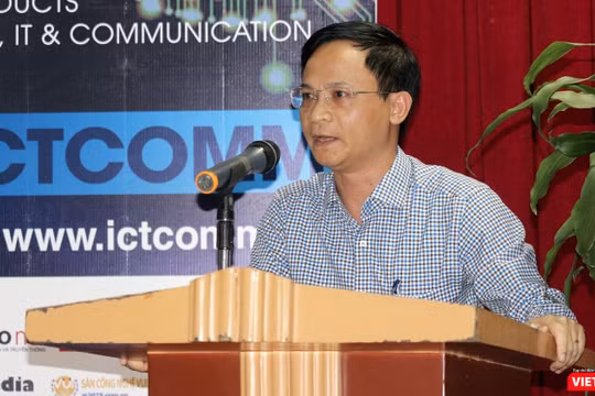 Phó Cục trưởng Cục Phát triển Thị trường và Hỗ trợ Doanh nghiệp Khoa học Công nghệ (NATEC), ông Phạm Đức Nghiệm.