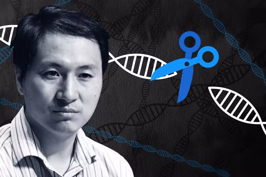 Nhà khoa học Hạ Kiến Khuê (He Jiankui), người chịu trách nhiệm cho nghiên cứu chỉnh sửa gene trên cặp bé gái song sinh. Ảnh: USA Today.