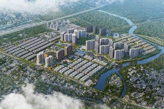 Phối cảnh ‘siêu dự án’ Sài Gòn Bình An (nay có tên thương mại là The Global City) do SDI Corp làm chủ đầu tư