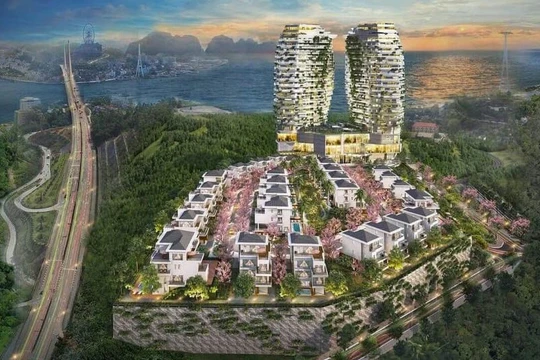 Phối cảnh dự án Vườn Phượng Hoàng - Phoenix Legend Hạ Long (Ảnh: Internet)