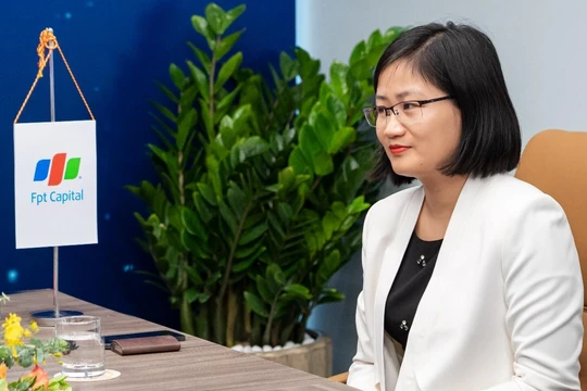 Bà Nguyễn Thị Thu Nguyệt – Tổng Giám đốc (TGĐ) Công ty Cổ phần Quản lý Quỹ FPT Capital
