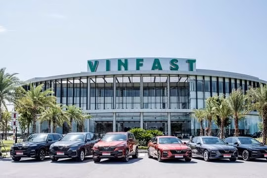 VinFast – công ty con của Vingroup - ghi nhận doanh số tổng cộng hơn 6,7 nghìn xe trong quý 1/2022 