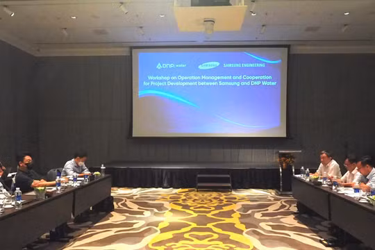 Bước tiến mới của DNP Water và Samsung Engineering 