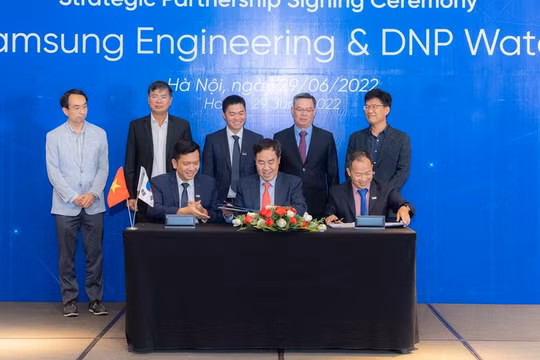 Báo chí quốc tế nói gì khi Samsung Engineering trở thành cổ đông chiến lược của DNP Water? 