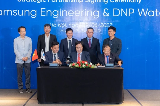 Báo chí quốc tế nói gì khi Samsung Engineering trở thành cổ đông chiến lược của DNP Water? 