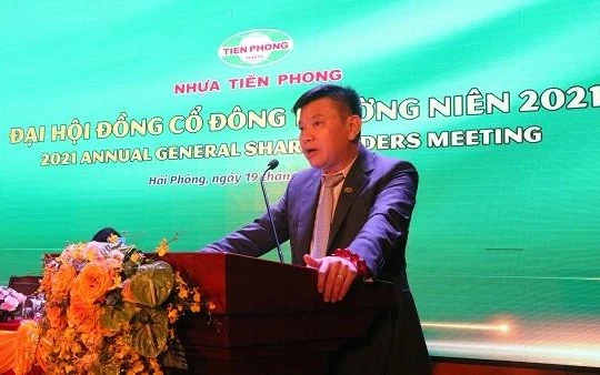 Ông Đặng Quốc Dũng - Chủ tịch HĐQT CTCP Nhựa Thiếu niên Tiền Phong