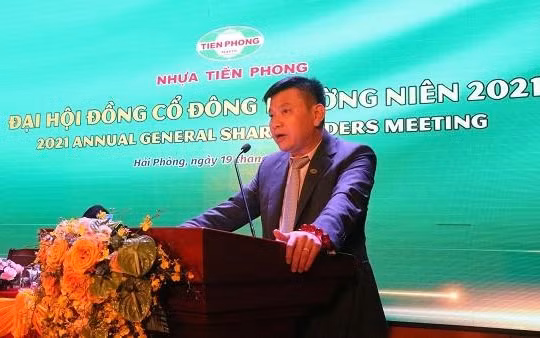 Ông Đặng Quốc Dũng - Chủ tịch HĐQT CTCP Nhựa Thiếu niên Tiền Phong