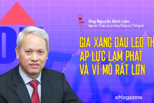 TS Nguyễn Bích Lâm: Giá xăng dầu leo thang, áp lực lạm phát và vĩ mô rất lớn