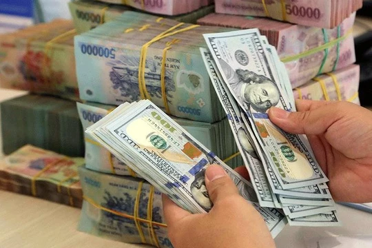 Diễn biến tỷ giá USD/VND tăng chậm trong khi USD tăng trở lại