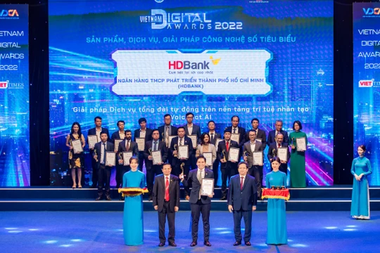 HDBank đạt giải thưởng Vietnam Digital Awards 2022