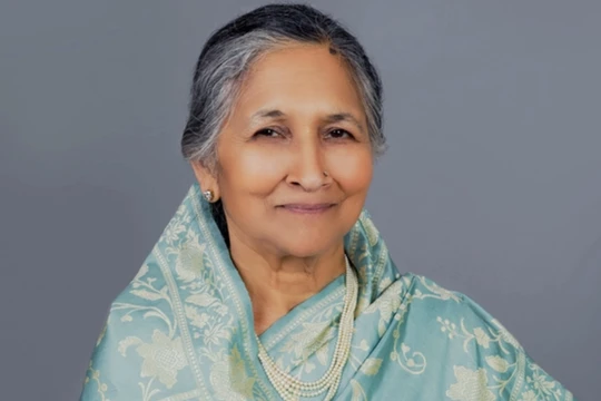 Những điều ít biết về nữ tỷ phú giàu nhất Châu Á Savitri Jindal (Ảnh: Internet)