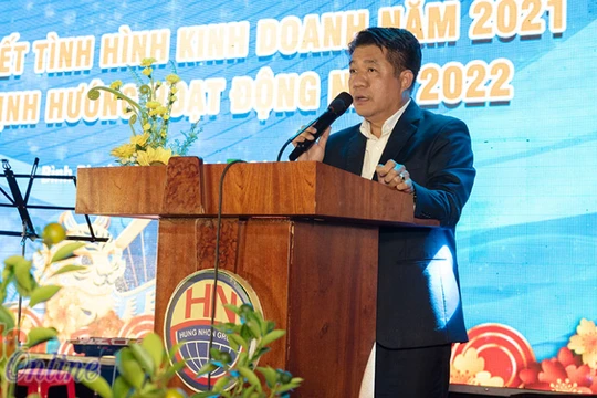 Ông Vũ Mạnh Hùng - Chủ tịch HĐQT kiêm Tổng giám đốc Tập đoàn Hùng Nhơn (Hùng Nhơn Group)