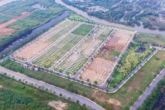 Khu đất phát triển dự án Khu dân cư Nhơn Đức do CTCP Vạn Phát Hưng làm chủ đầu tư