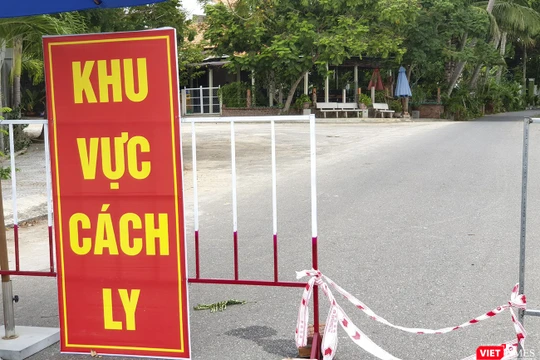 Khu vực cách ly phòng dịch COVID-19 tại khu dân cư