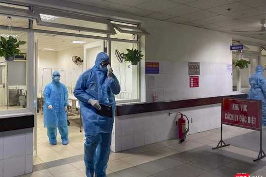 Khu cách ly điều trị bệnh nhân nghi mắc COVID-19 ở Đà Nẵng