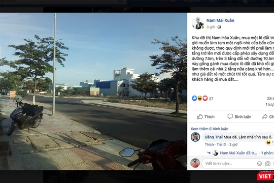 Thông tin quy định tầng cao xây dựng tại khu đô thị Nam Hòa Xuân (Đà Nẵng) thu hút sự quan tâm của cộng đồng mạng