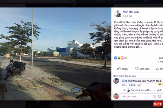 Thông tin quy định tầng cao xây dựng tại khu đô thị Nam Hòa Xuân (Đà Nẵng) thu hút sự quan tâm của cộng đồng mạng