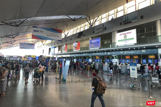 Sân bay Đà Nẵng trong đợt bùng phát dịch COVID-19 đợt 2