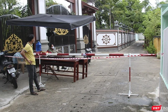 Khu dân cư nơi bệnh nhân COVID-19 thứ 964 sinh sống đã bị phong tỏa, cách ly