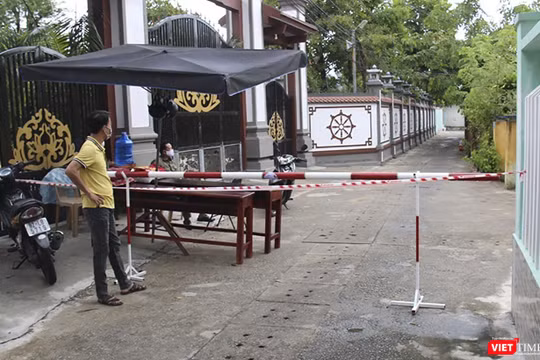 Khu dân cư nơi bệnh nhân COVID-19 thứ 964 sinh sống đã bị phong tỏa, cách ly