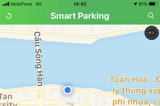 Ứng dụng thu phí đậu đỗ xe Smart Parking trên địa bàn TP Đà Nẵng dừng hoạt động để thí điểm My Parking từ ngày 1/10.