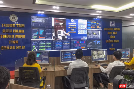 Trung tâm Điều hành thông minh (IOC) tỉnh Quảng Nam