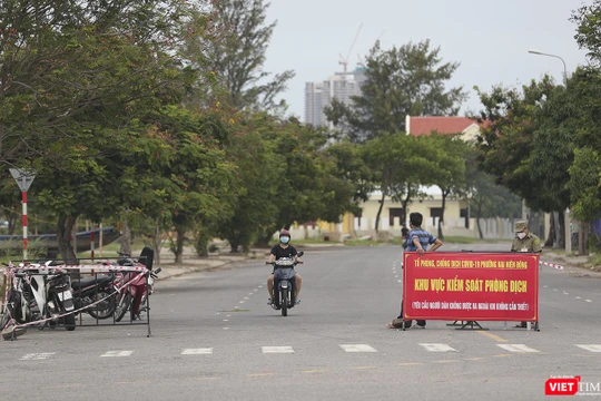 Khu vực cách ly phòng dịch COVID-19 trên địa bàn TP Đà Nẵng
