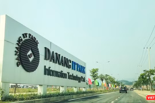 Một góc Khu công nghiệp công nghệ thông tin Đà Nẵng