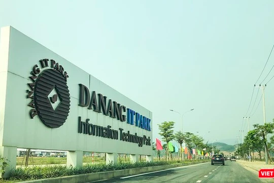 Một góc Khu công nghiệp công nghệ thông tin Đà Nẵng