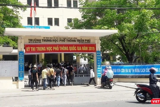 Thí sinh ở Đà Nẵng tham dự kỳ thi tốt nghiệp THPT