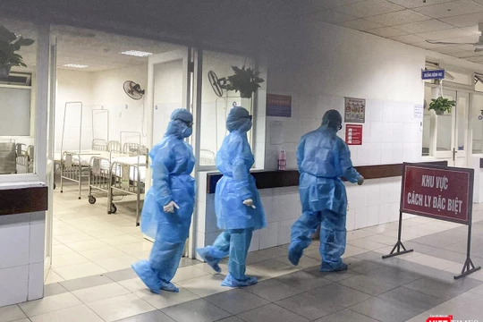 Khu cách ly điều trị bệnh nhân mắc COVID-19 tại Đà Nẵng