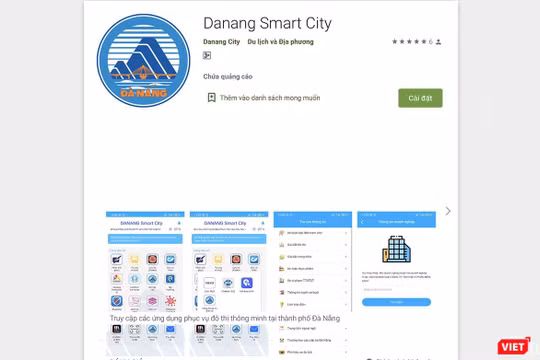 Ứng dụng DaNang Smart City trên di động vừa được Đà Nẵng đưa vào sử dụng