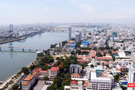 Một góc đô thị ven sông Hàn, TP Đà Nẵng