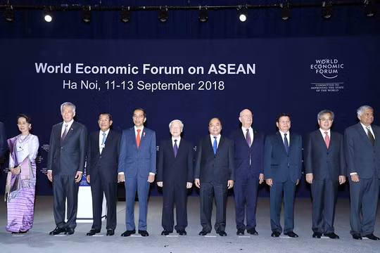 Các đại biểu tham dự WEF 2018. Ảnh: chinhphu.vn