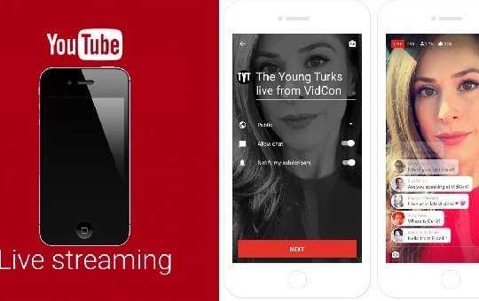 YouTube Live cho phép người dùng stream trực tiếp trên iPhone và iPad dễ dàng hơn (ảnh: Wow-zone)