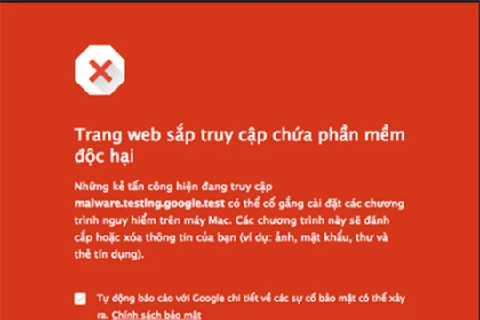 Google cho biết công cụ Safe Browsing của họ đang giữ cho 3 tỷ thiết bị an toàn hơn (ảnh: CNET)