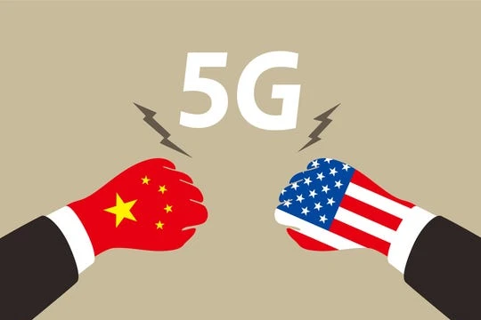 Tổng thống Trump coi những thay đổi lớn trong quá trình xây dựng mạng 5G của Mỹ là kết quả của những bất đồng thương mại với Trung Quốc. Ảnh: USA Today