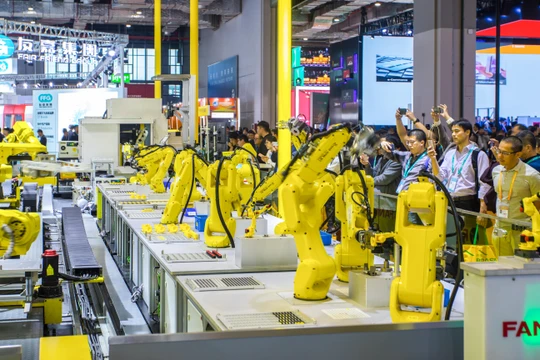 Chính phủ Trung Quốc muốn ngành công nghiệp robot độc lập hơn, giảm sự phụ thuộc vào các công ty nước ngoài. Ảnh: Nikkei Asian Review