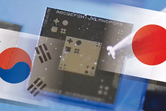 Đầu tháng 7, Tokyo đã thắt chặt kiểm soát xuất khẩu đối với các vật liệu công nghệ cao được sử dụng trong quá trình sản xuất chất bán dẫn và màn hình hiển thị. Ảnh: Nikkei Asian Review