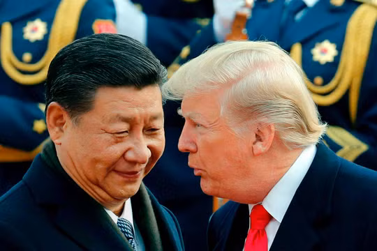 Chủ tịch Trung Quốc Tập Cận Bình (trái) và Tổng thống Mỹ Donald Trump. Ảnh: Business Insider