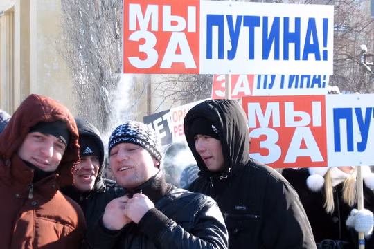 Tỷ lệ người Nga ủng hộ ông Putin vẫn rất cao.