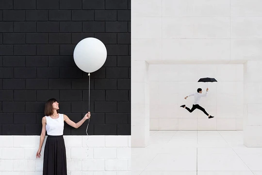 Những bức ảnh sáng tạo của cặp đôi người Tây Ban Nha, Daniel Rueda và Anna Devis, luôn chứa đựng những cảm xúc lạc quan.