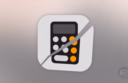 Ứng dụng "Máy tính" trên iOS 11.1 đang bị lỗi nghiêm trọng. Nguồn: redmondpie